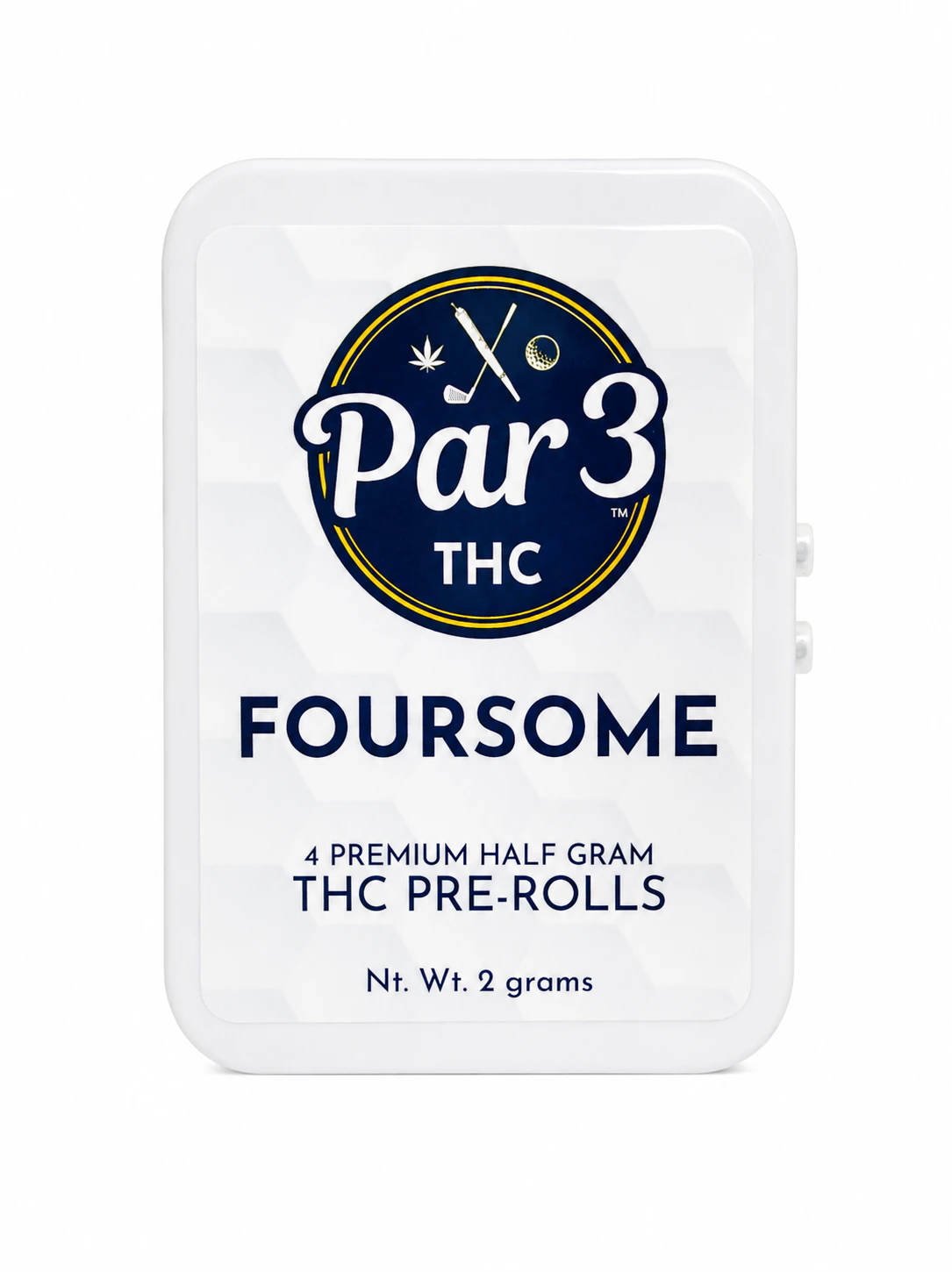 Par3 THC - (4x) .5g Prerolls-Mendo Breath | Foursome- Par 3 Main Image