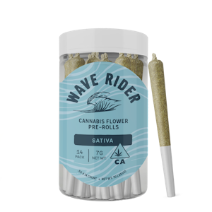 Wave Rider - Wave Rider 14pk Prerolls 7g Sour Apple Fritter