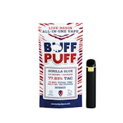 Buff puff | Live Resin All-in-One Vape | 0.5g | Gorilla Glue