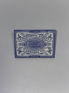 CALIFORNIA STREET CANNABIS CO - CSCC Blue & White Pin