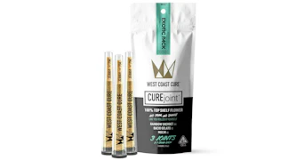 West Coast Cure - The Exotic Pack CUREjoint Pre-Rolls - 3ct