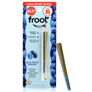 Froot - Froot Infused 1g Preroll Blue Razz 