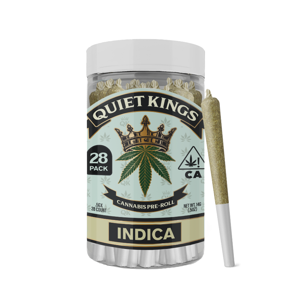 14g Zilato (Greenhouse) (.5g 28 pack) Pre-Rolls - Quiet Kings picture