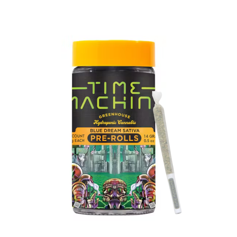14g Cheetah Piss Pre-Roll Pack (.5g - 28 Pack) - Time Machine picture