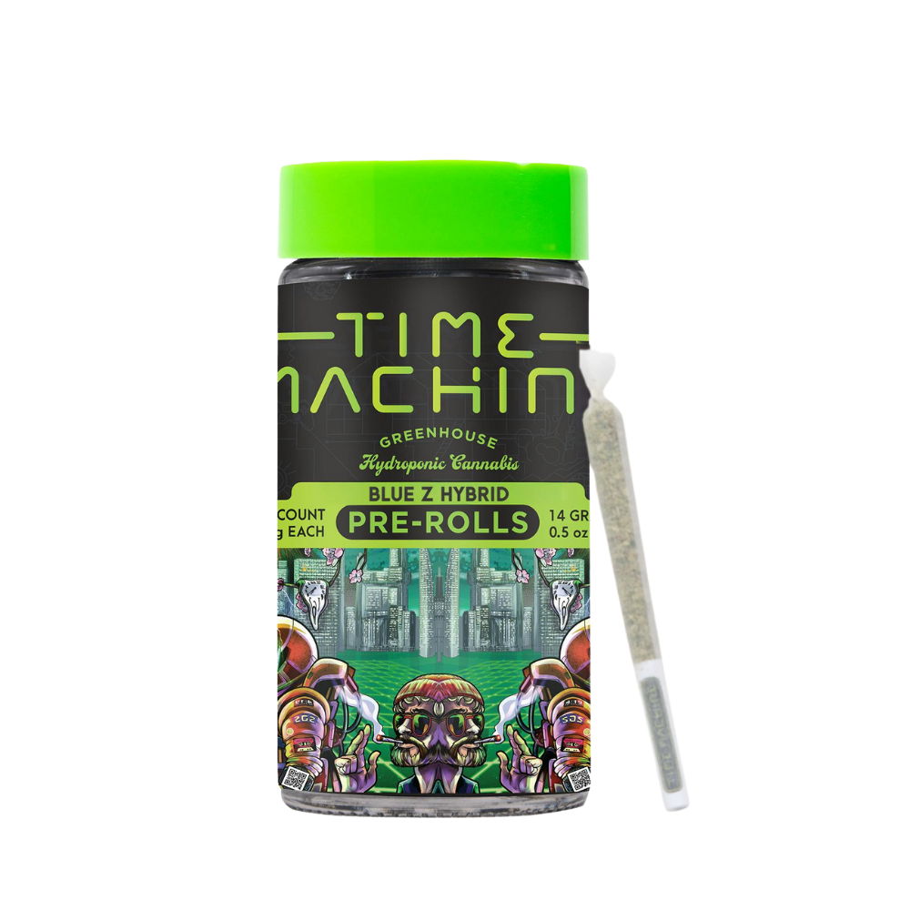14g Blue Z Pre-Roll Pack (.5g - 28 pack) - Time Machine -