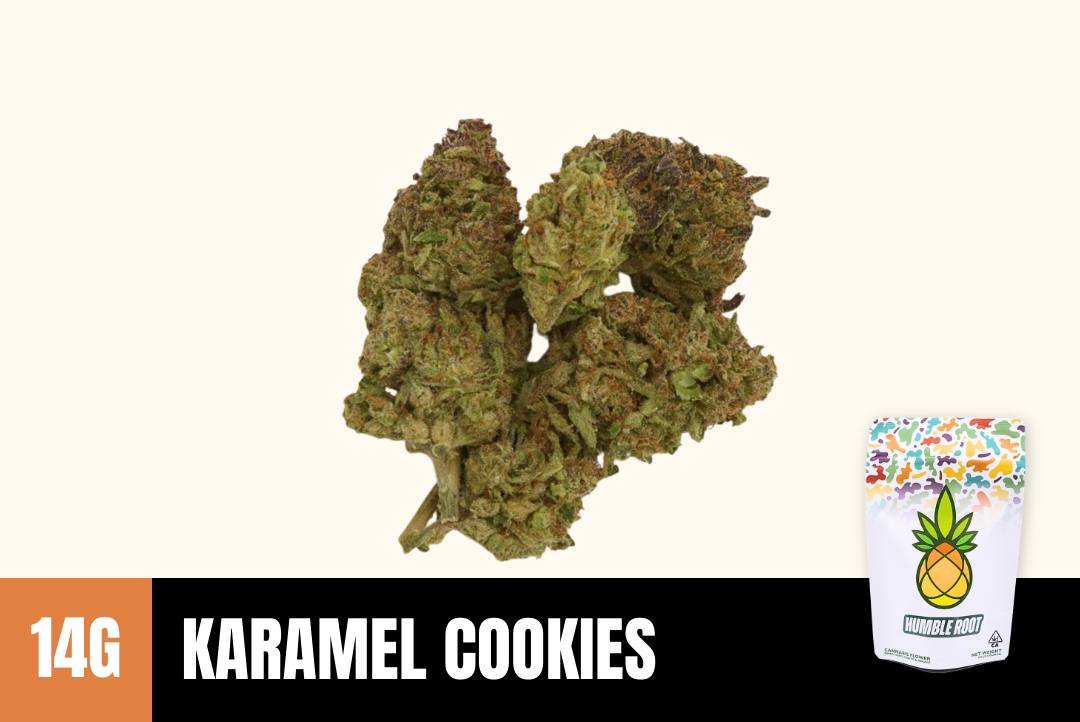 14g Karamel Cookies (Greenhouse) - Humble Root picture