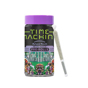 TIME MACHINE - 14g P.R. OG Pre-Roll Pack (.5g - 28 Pack) - Time Machine