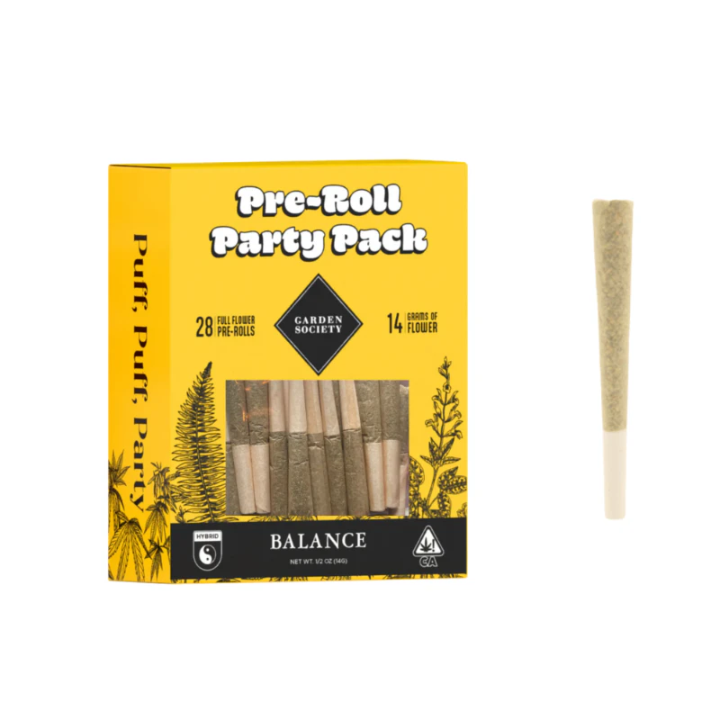 The Garden Society - 14g StarFruit Pre-Roll Pack (.5g - 28 pack) - Garden Society Main Image