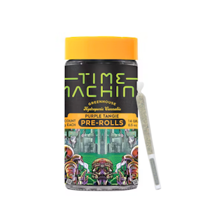 TIME MACHINE - 14g Purple Tangie Pre-Roll Pack (.5g - 28 pack) - Time Machine