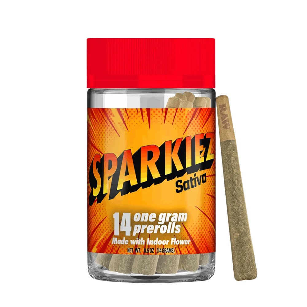 14g Silver Haze Indoor Pre-Roll Pack (1g - 14 pack) - Sparkiez picture