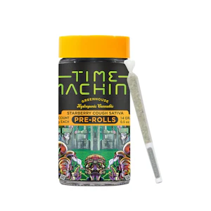 Time Machine - 14g Starberry Cough Pre-Roll Pack (.5g - 28 pack) - Time Machine