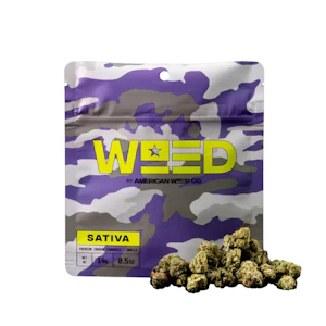 American Weed Co. - 14g Super Silver Haze (Indoor Smalls) - American Weed Co