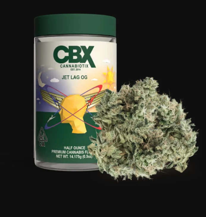 CBX: Cannabiotix - CBX - Jet Lag OG - 14g Flower Main Image