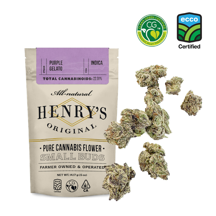 14g Purple Gelato (Smalls) - Henry's picture