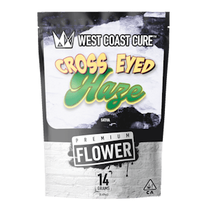 WEST COAST CURE - WCC | Flower | WCC Premium | Cross-Eyed Haze | 14g