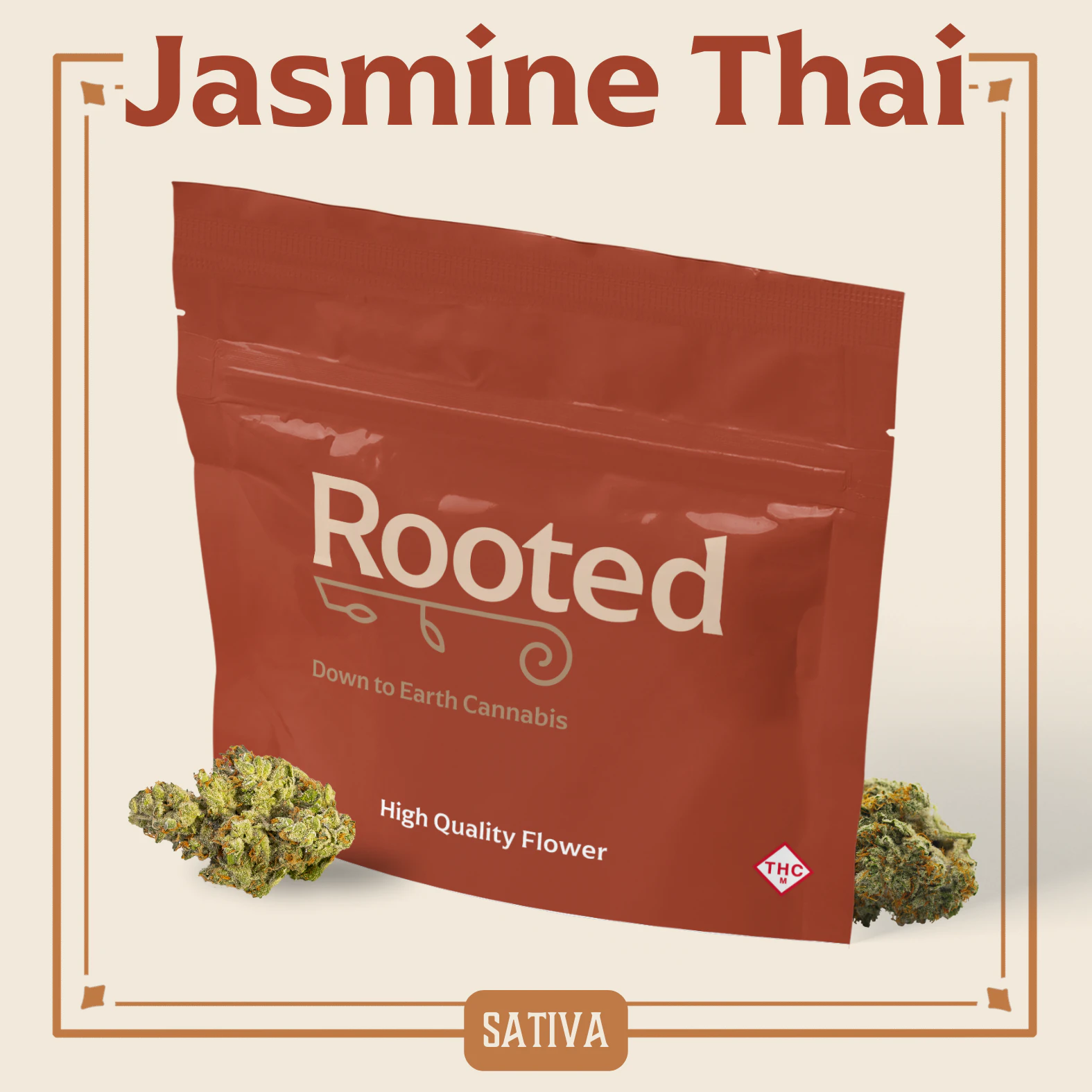 Rooted - ROOTED - JASMINE THAI 3.5 GRAMS Main Image