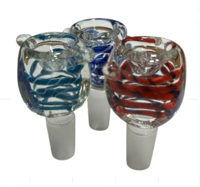 PEM AMERICA - 14mm Striped Bowl Piece Main Image