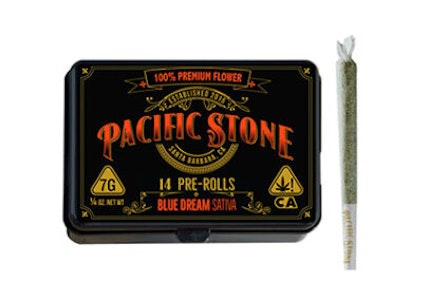 PACIFIC STONE - Blue Dream - Greenhouse - Multi Prerolls - 14pk - 7g