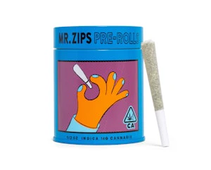 MR. ZIPS - Mr. Zips - 0.5g 14pk (7g) - Pre-Roll Pack - Blue Meteorite Main Image