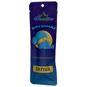 FLAVOR GALAXY - Amnesia | Blue Dreams Disposable Vape | 1g 