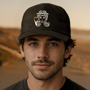 Richardson 112 Hat-Black