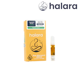 Halara - Papaya Runtz Liquid Live Diamonds Cartridge