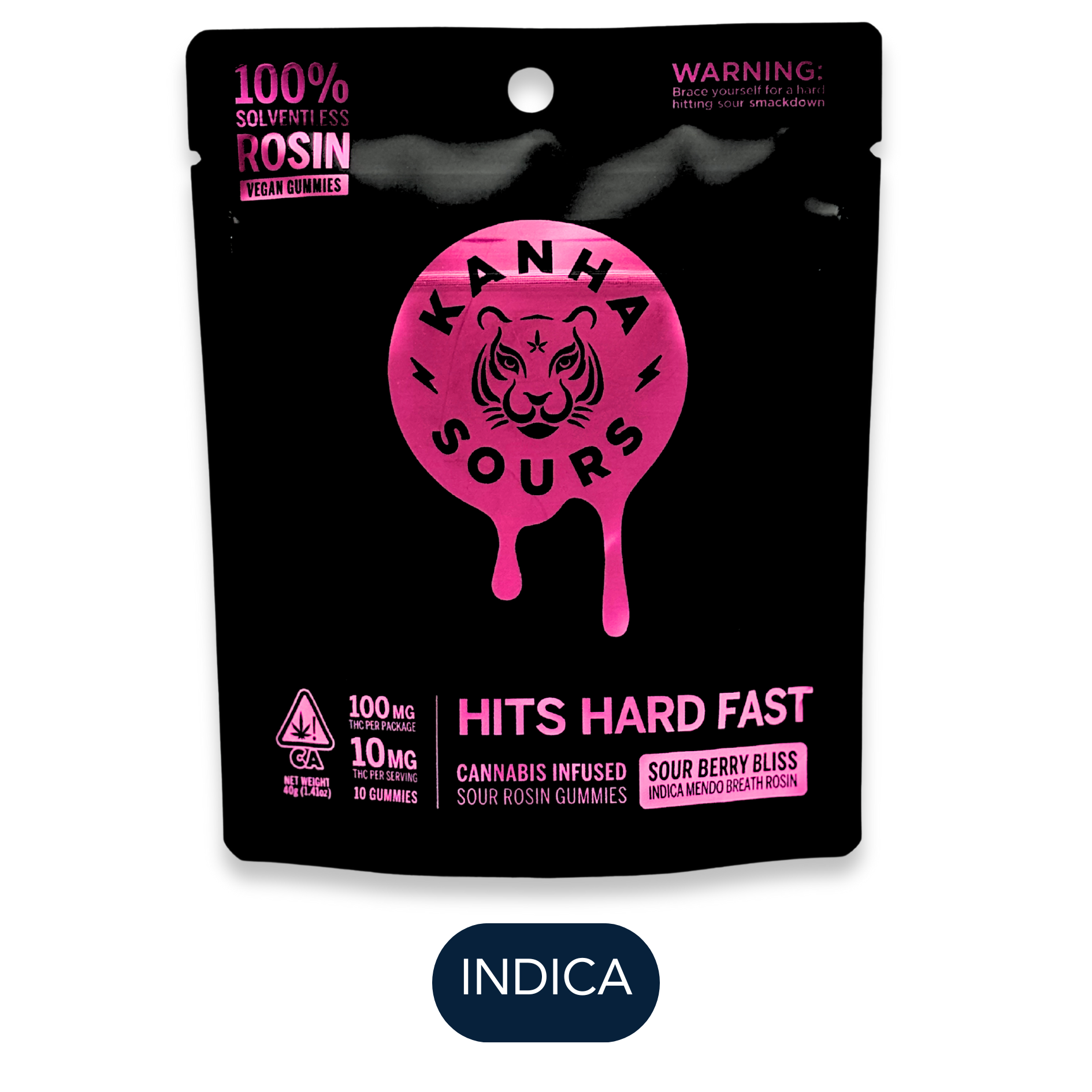 Rosin Sours - Berry Bliss - Edibles - 10pk - 100mg