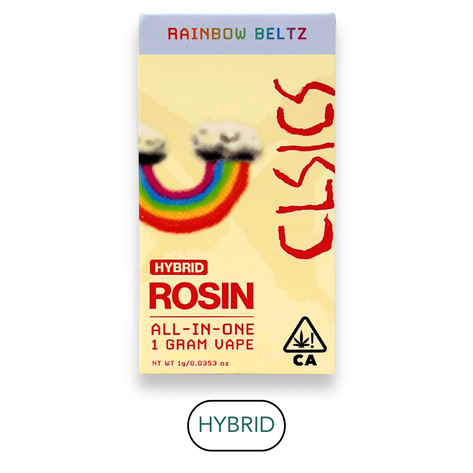 CLSICS - CLSICS - Live Rosin - Rainbow Beltz - RTU - 1.0g Main Image