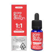 Care By Design - 15mL Tincture - 1:1 CBD:THC