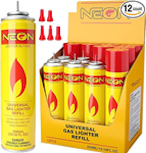 No Brand - SPS - Neon Butane Fuel 300ml (10.14 FL OZ)