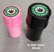 XL MED-TAINER (Black)
