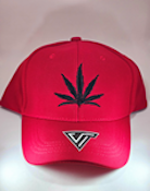 LEAF & ST CANAPA CAP - (Red)
