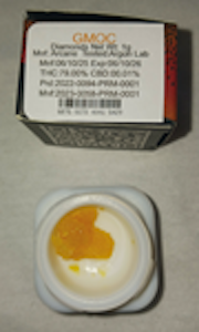 Hippy Trout - HT - GMO Cookies Live Diamonds (1g) - Indica