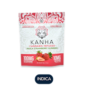 Kanha - Classic - Strawberry - Gummies 10pk - 100mg