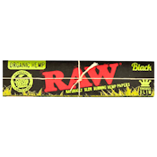 Raw Papers - Black King Size Slim Organic Papers - Accessories