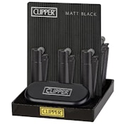 Clipper Matte Black Lighters