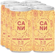[CANN] Beverage 6 Pack - 12mg - THC:CBD 1:2 Blood Orange Cardamom