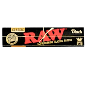 Raw Papers - Black King Size Slims Classic 32ct - Accessories