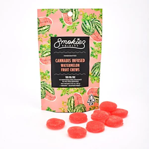 Smokiez Edibles - Smokiez Watermelon Fruit Chews - 100mg