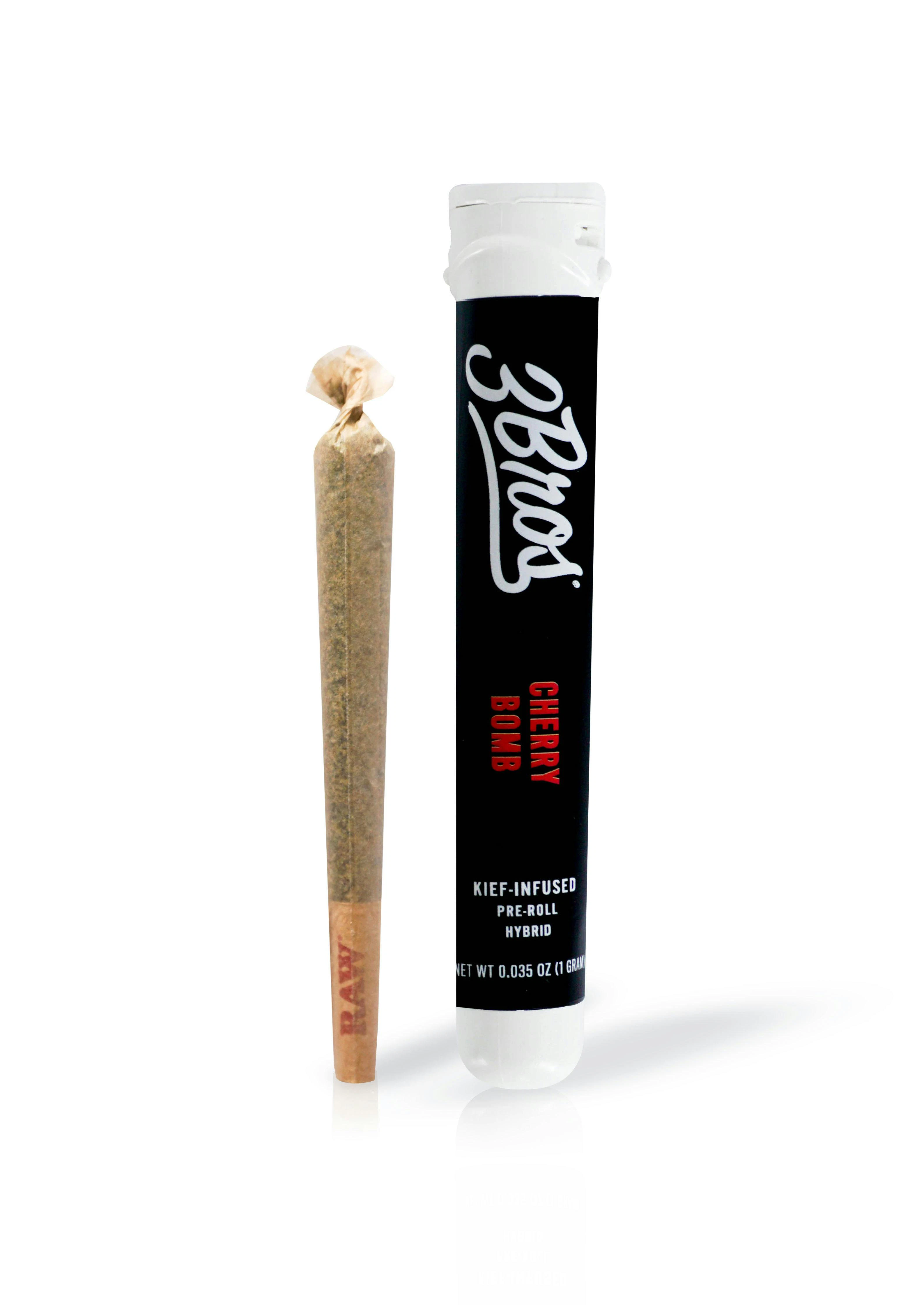 3 Bros Grow - 3 Bros - Pre-Roll - Glitter Bomb - 1g - Indica Main Image