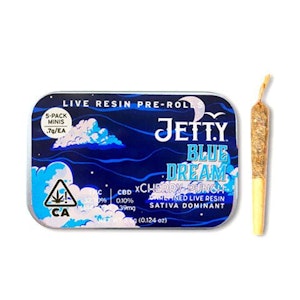 Jetty Extracts - 3.5g Blue Dream x Cherry Punch Infused Pre-roll (.7g 5pk) - Jetty Extracts
