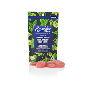 Smokiez Edibles - Smokiez Sour Jamberry Fruit Chews 1:1 100mgTHC/100mgCBN