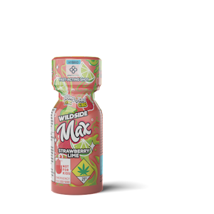 Green Revolution - Wildside Max | Strawberry Lime | Nano Shot | 2oz | DOH | 100mg THC : 5mg CBD