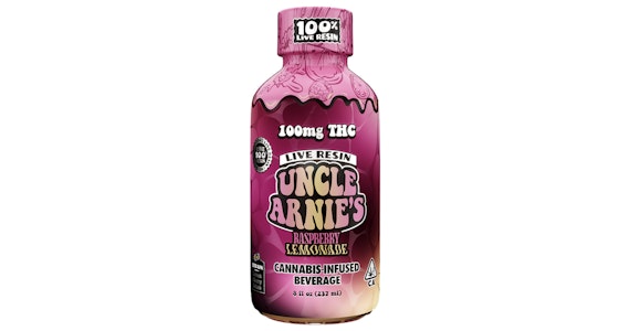UNCLE ARNIE'S - Uncle Arnie's - Raspberry Lemonade Live Resin Beverage - 8oz