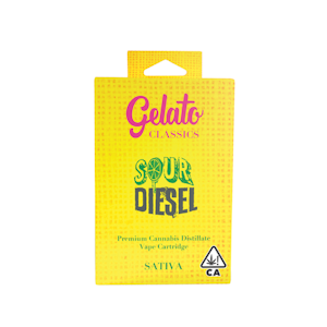 Sour Diesel Classic Cart 1g - Gelato
