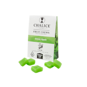 Calm Green Apple Fruit Chew CBD 10Pack 500mg - Chalice