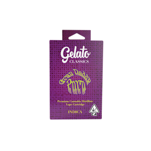 GELATO - Gelato 1g Grand Daddy Purp Cartridge 