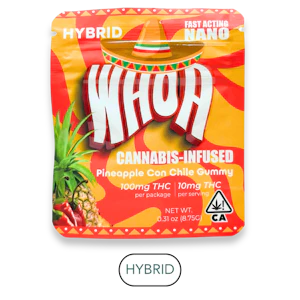 Whoa - Whoa - Pineapple Con Chile - Gummies - 100mg - 10pk