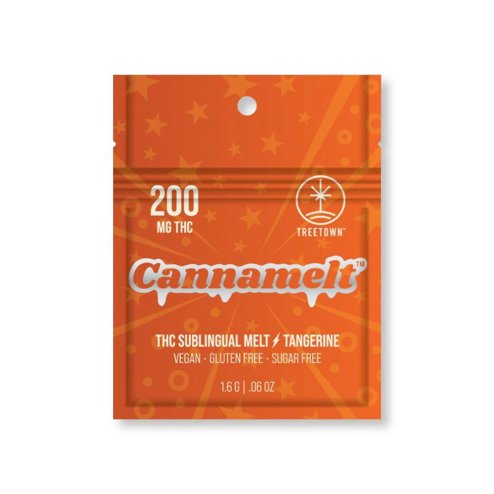 Treetown - Tangerine 200mg Cannamelt (1x200mg) - TREETOWN Main Image