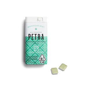 Kiva Confections - Petra - Moroccan Mint - Edible Mints -  100MG